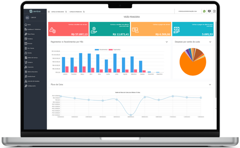 Sistema de Gestão Zember